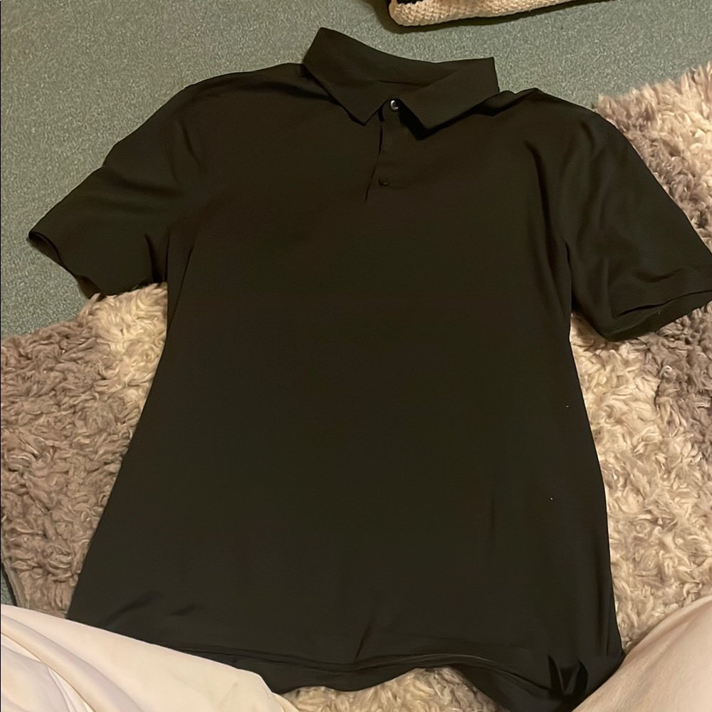 Lululemon Athletica Black Polo